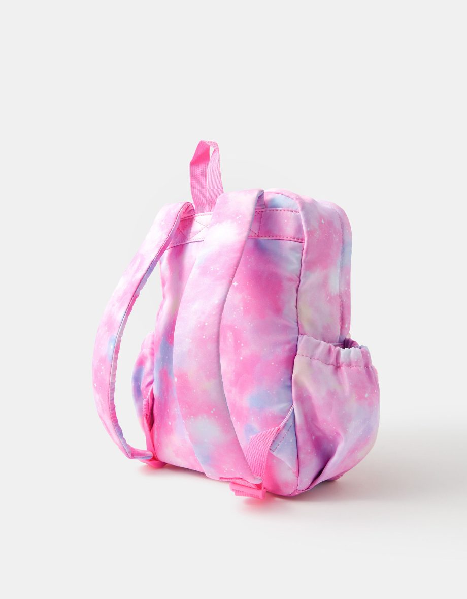 GIRLS GALAXY PRINT BACKPACK