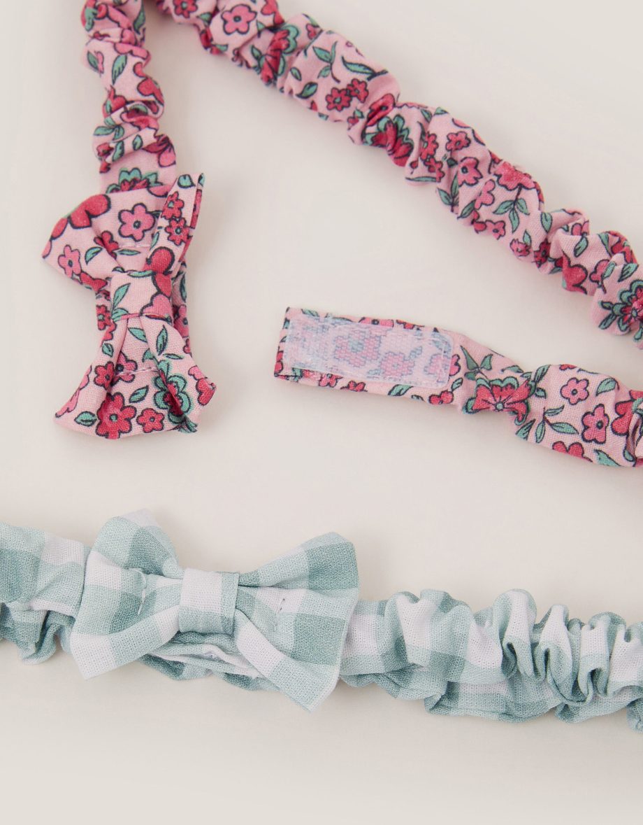 2-pack baby bow bandos