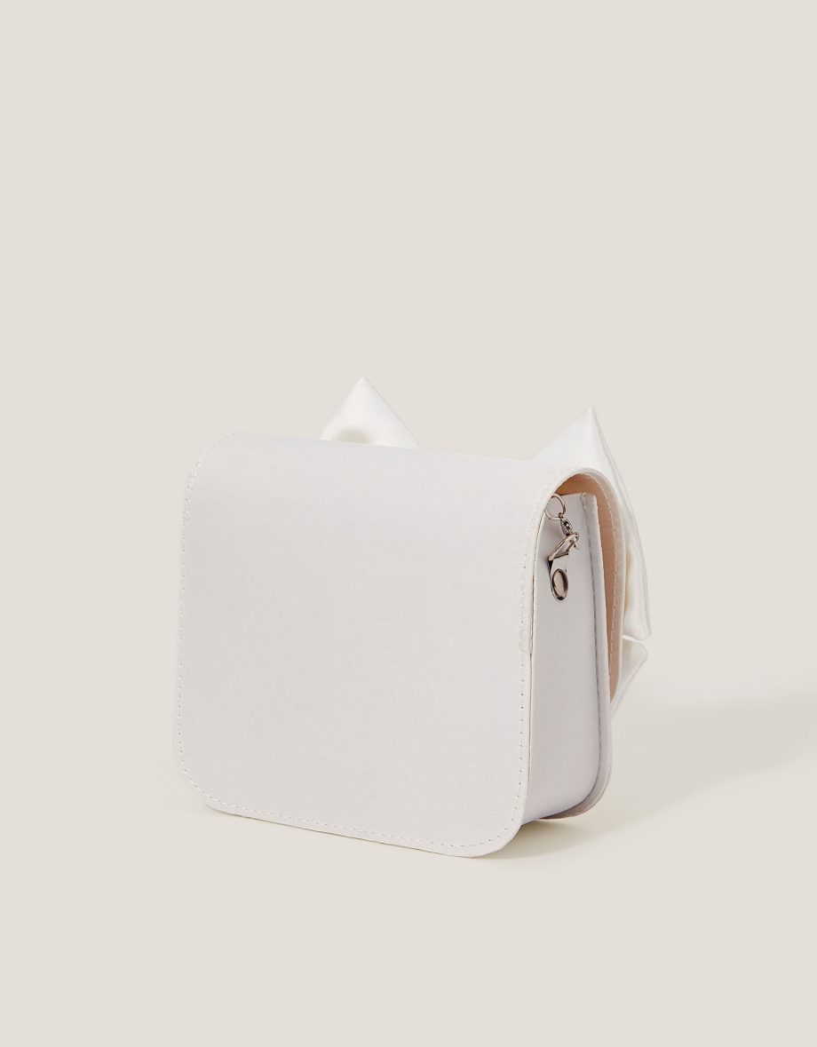 Bow Bridesmaid Mini Bag Ivory