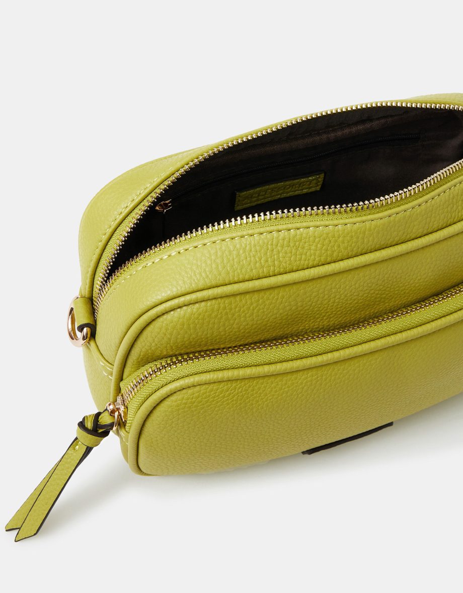 DOUBLE ZIP CAMERA BAG GREEN