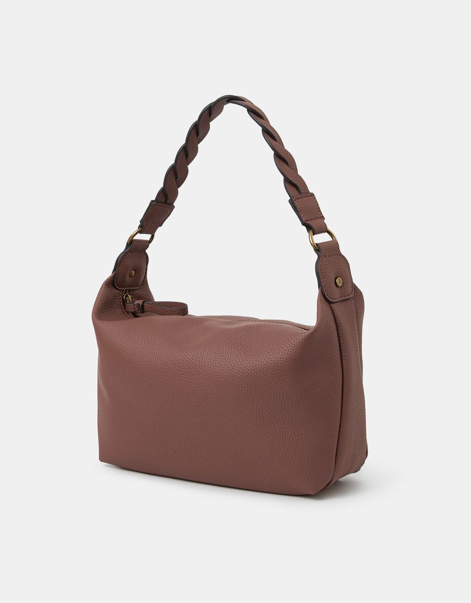 MULTI STRAP CROSSBODY BAG TAN