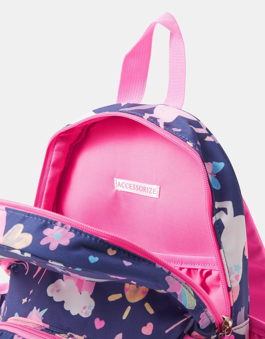 GIRLS UNICORN PRINT BACKPACK