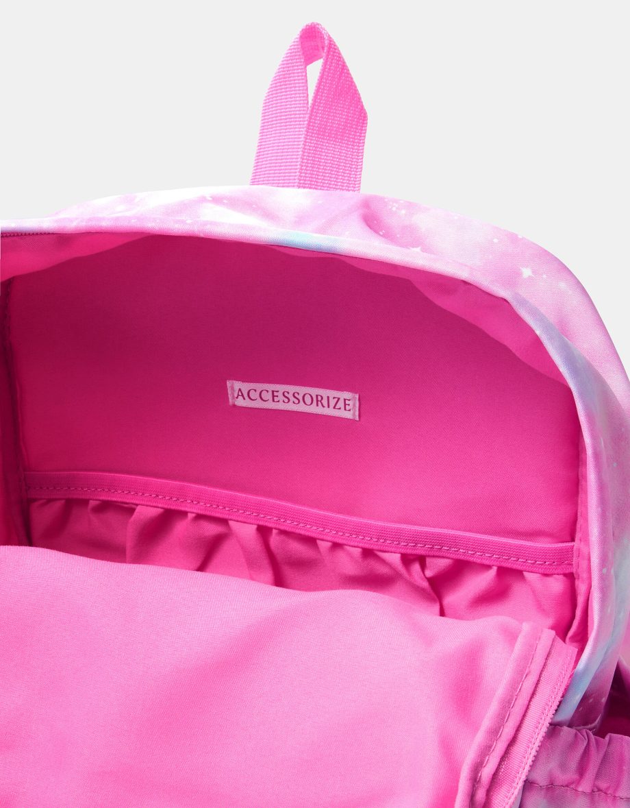 GIRLS GALAXY PRINT BACKPACK