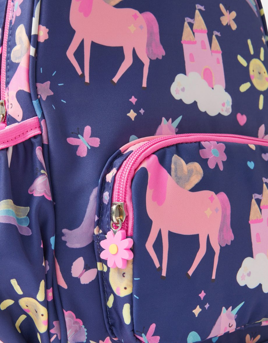 GIRLS UNICORN PRINT BACKPACK