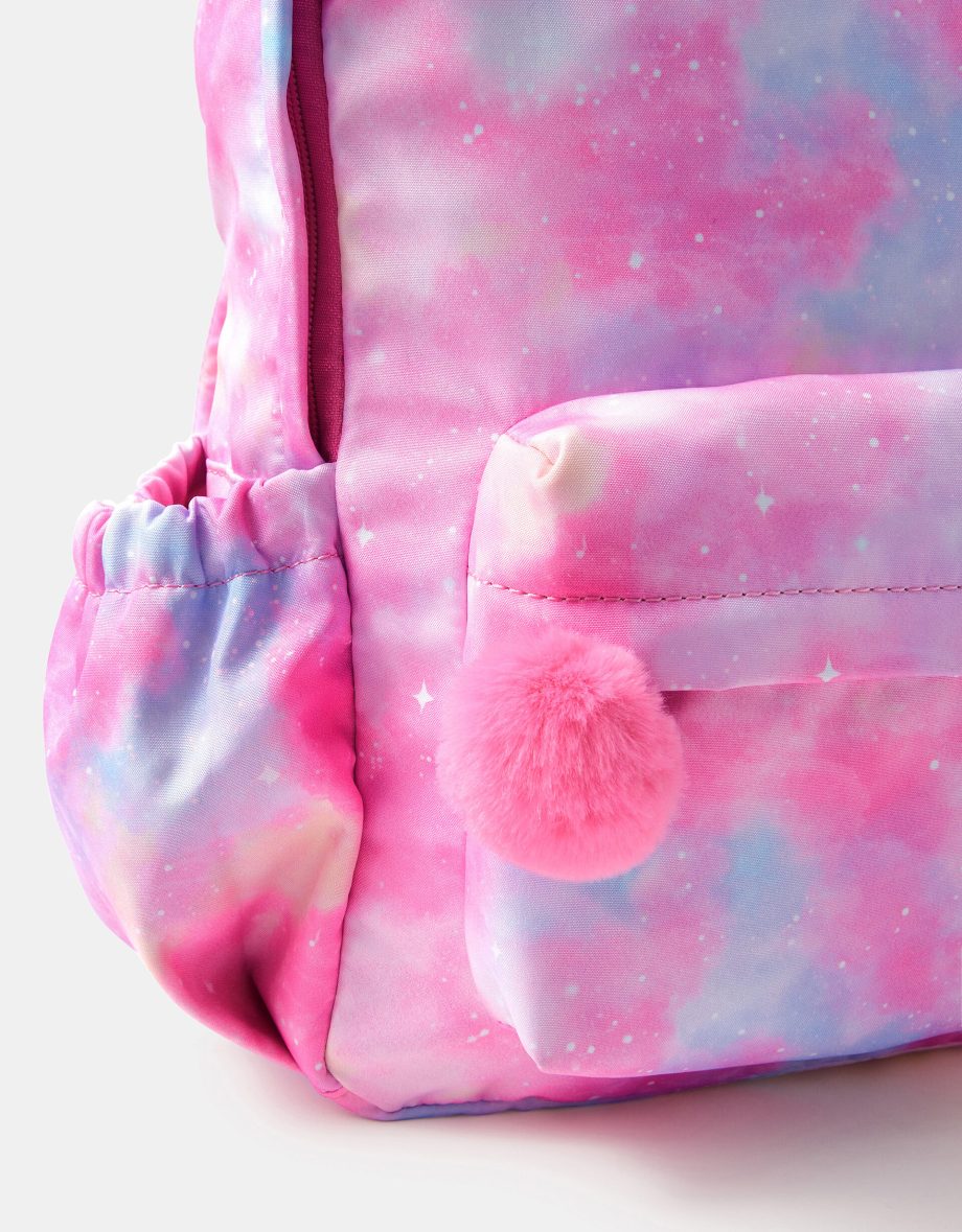 GIRLS GALAXY PRINT BACKPACK