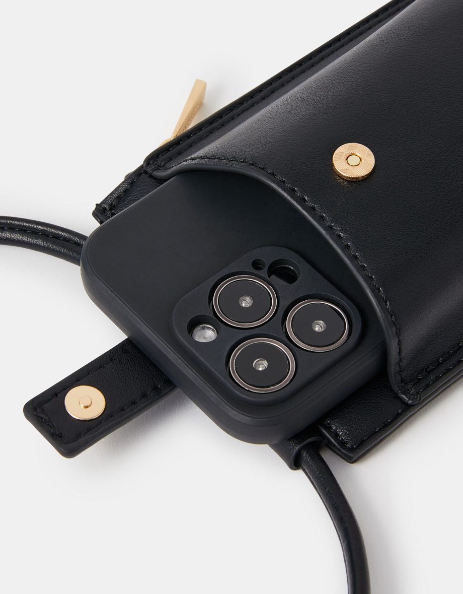 TAB POCKET PHONE BAG BLACK