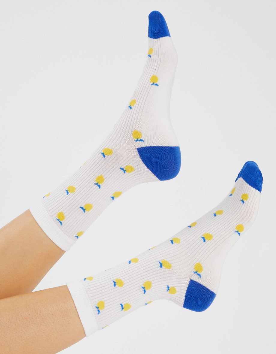 DITSY LEMON SOCKS