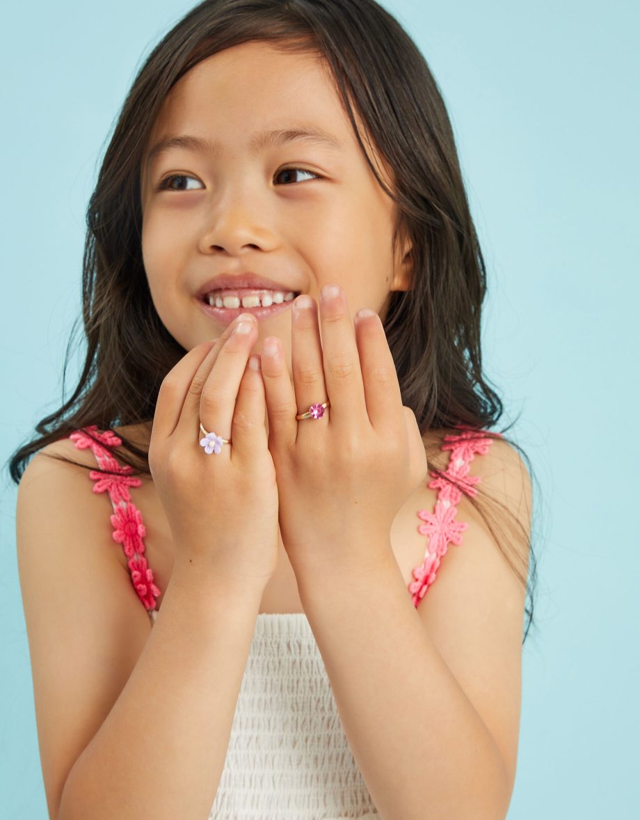 5-PACK GIRLS FAIRY TALE RINGS
