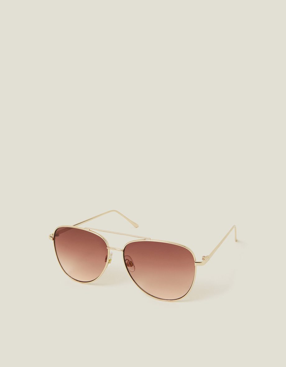 METAL AVIATOR SUNGLASSES