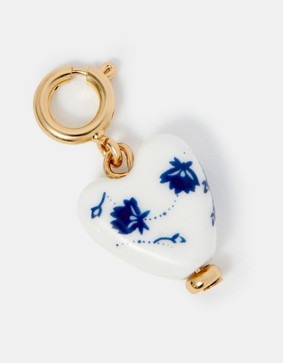 FLORAL HEART JEWELLERY CHARM