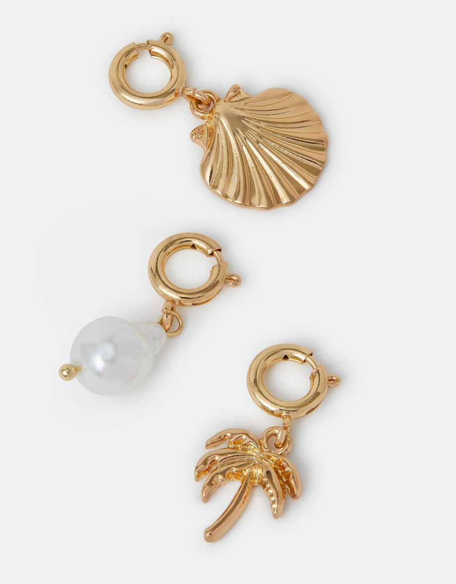 3-PACK TROPICAL JEWELLERY CHARMS