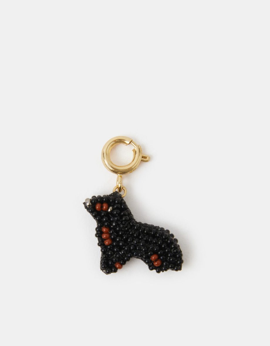 DOG BEADED CHARM