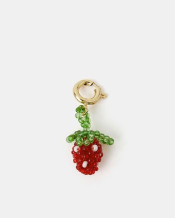 STRAWBERRY BEADED CHARM