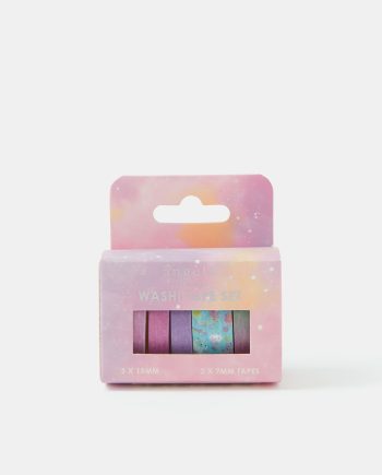 GIRLS 5-PACK UNICORN & RAINBOW WASHI TAPE SET