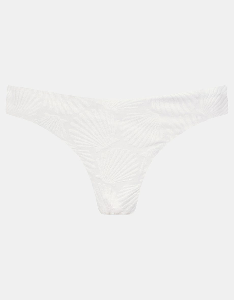 Seashell Bikini Bottoms White