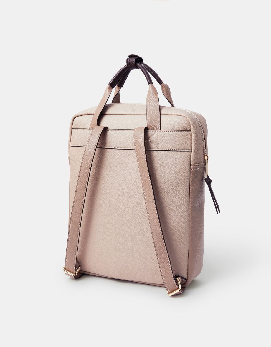 POCKET TOP HANDLE BACKPACK