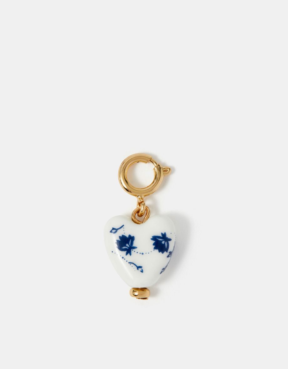 FLORAL HEART JEWELLERY CHARM