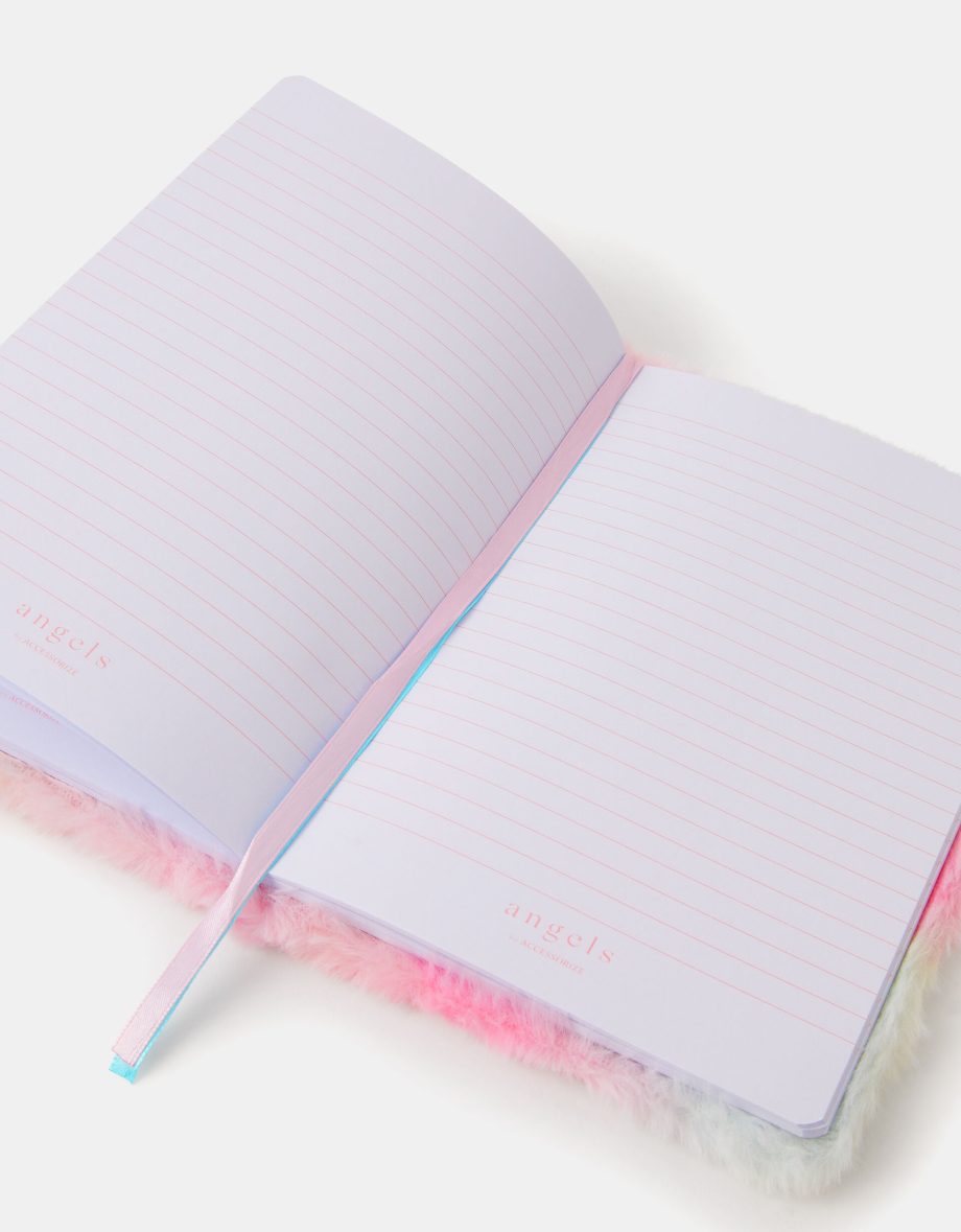 GIRLS FLUFFY CAT NOTEBOOK