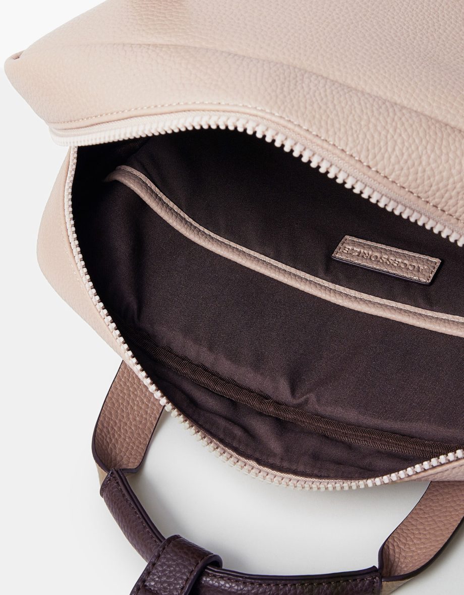 POCKET TOP HANDLE BACKPACK