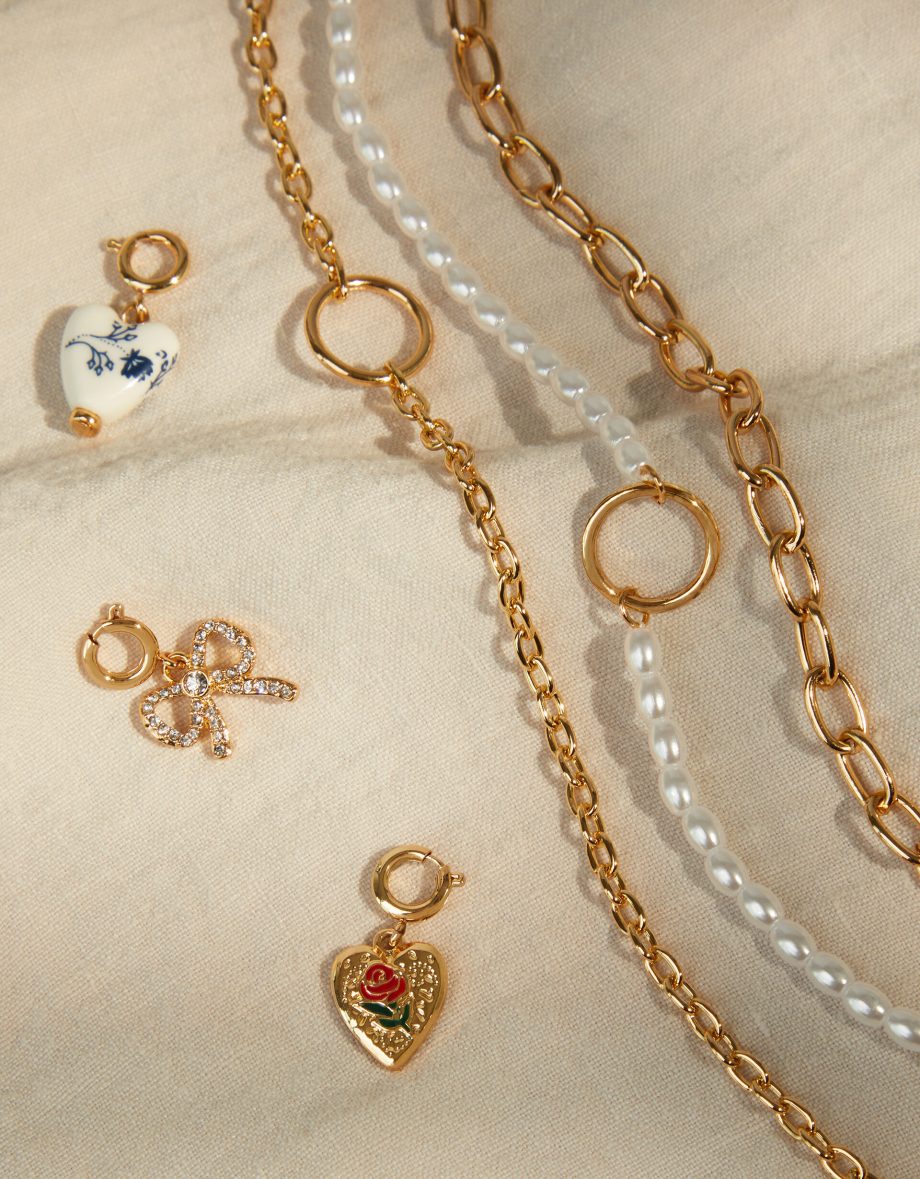 FLORAL HEART JEWELLERY CHARM