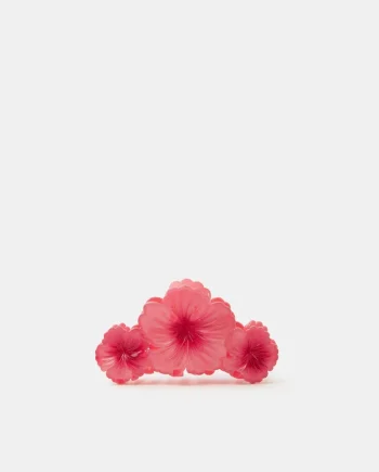 Hibiscus Flower Claw Clip