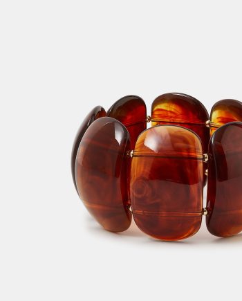 CHUNKY RESIN STRETCH BRACELET