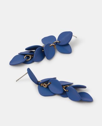 MATTE PETAL DROP EARRINGS