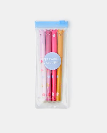 4-PACK GIRLS ERASABLE GEL PENS