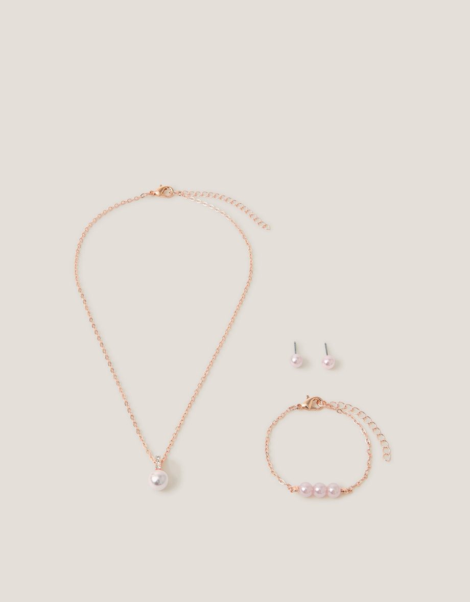 Bridesmaid pearl jewellery set