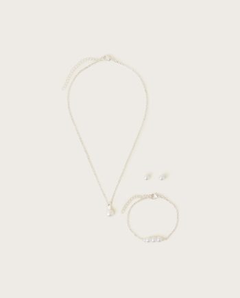 Bridesmaid pearl jewellery set