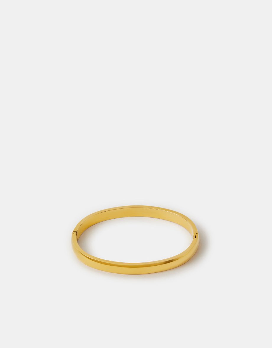STAINLESS STEEL CLASP BANGLE