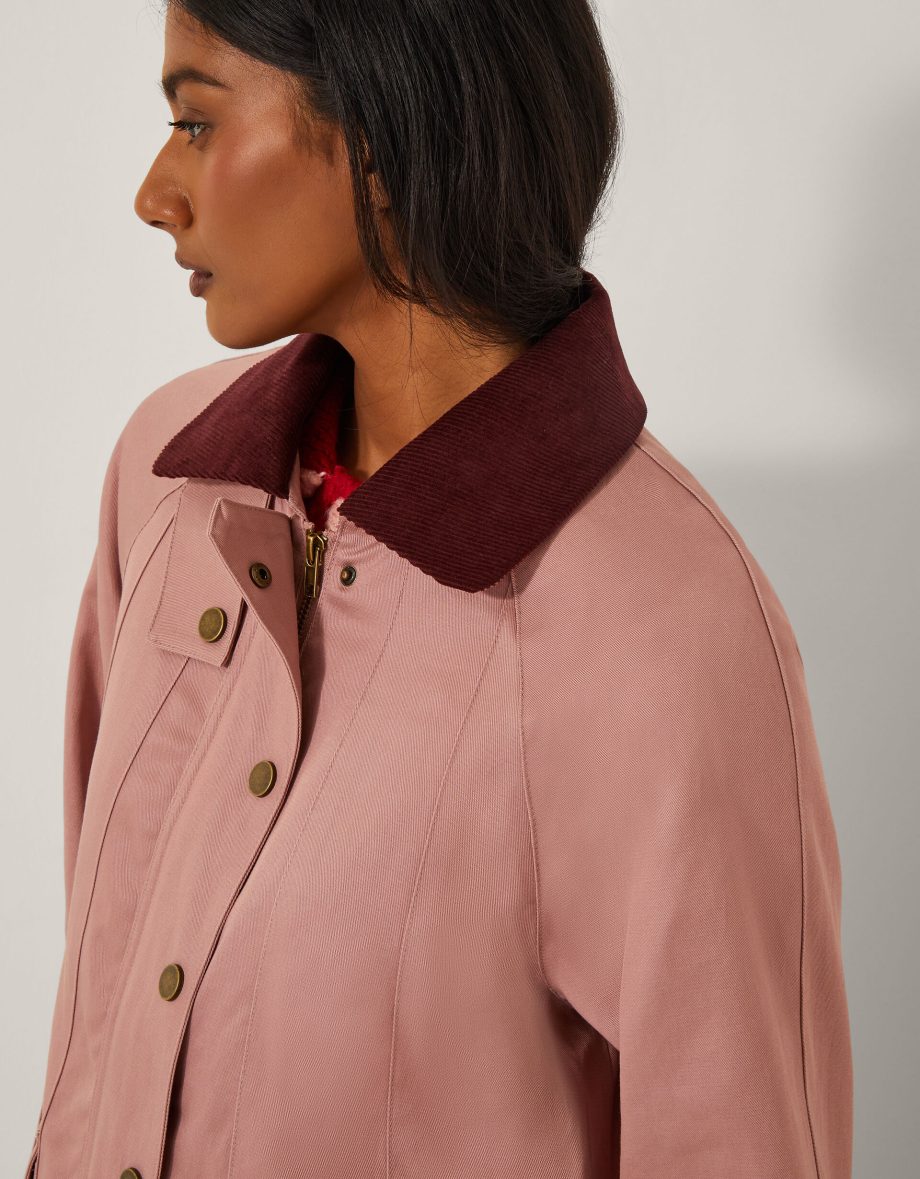 Rosie barn jacket pink