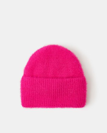 FUZZY BEANIE HAT