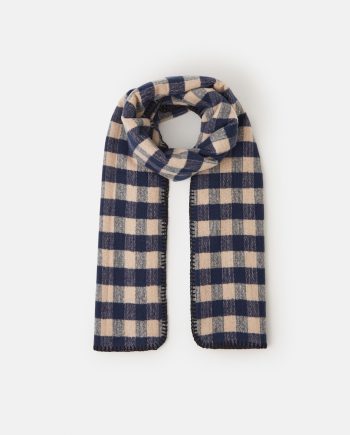CHECKERED BLANKET SCARF