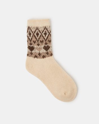 COSY FAIR ISLE SOCKS