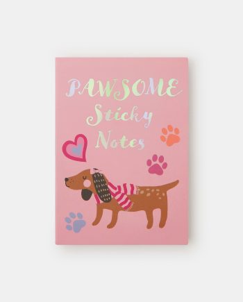 GIRLS PAWSOME STICKY NOTES SET
