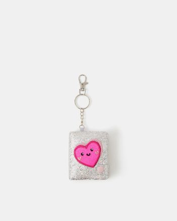 HEART NOTEBOOK KEYRING