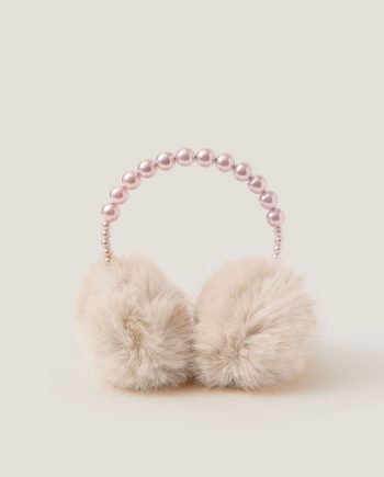Pearl beaded earmuffs