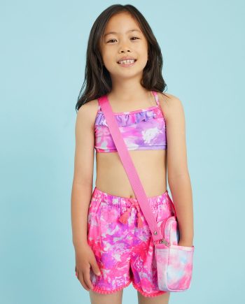 GIRLS GALAXY PRINT CROSSBODY BAG