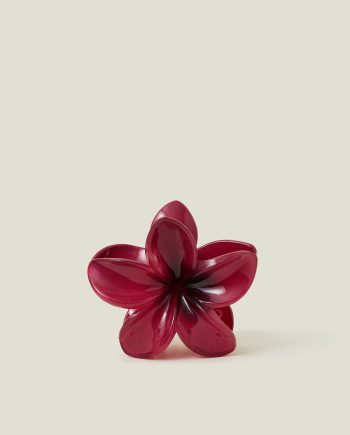TROPICAL FLOWER CLAW CLIP