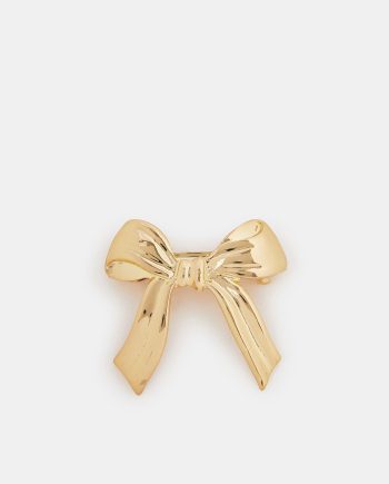 METAL BOW BARRETTE HAIR CLIP