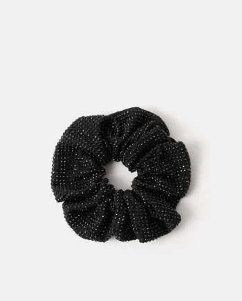 Rhinestone Hair Scrunchie