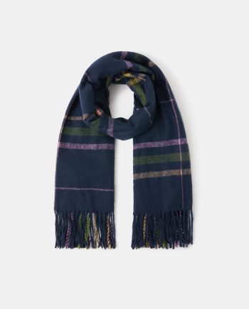 CHECK BLANKET SCARF