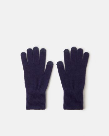 Plain Heart Touch Screen Gloves