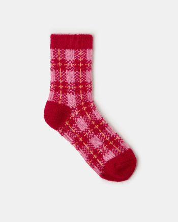 Cosy Check Socks
