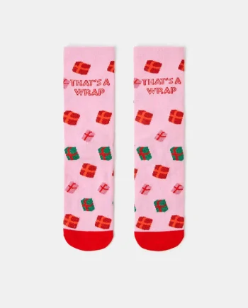 That's A Wrap Christmas Socks