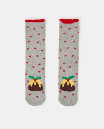 CHRISTMAS PUDDING SOCKS