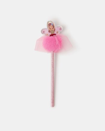 GIRLS FAIRY POM POM PENCIL