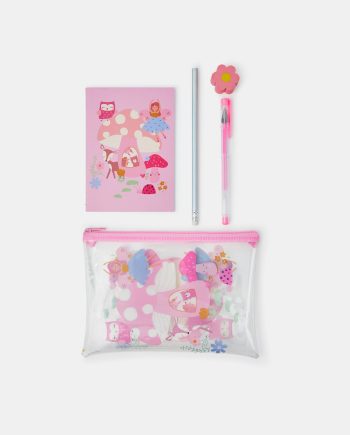 GIRLS FAIRY TALE STATIONERY SET