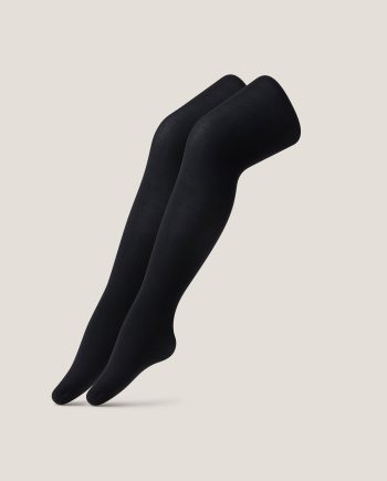 2-pack 40 denier tights black